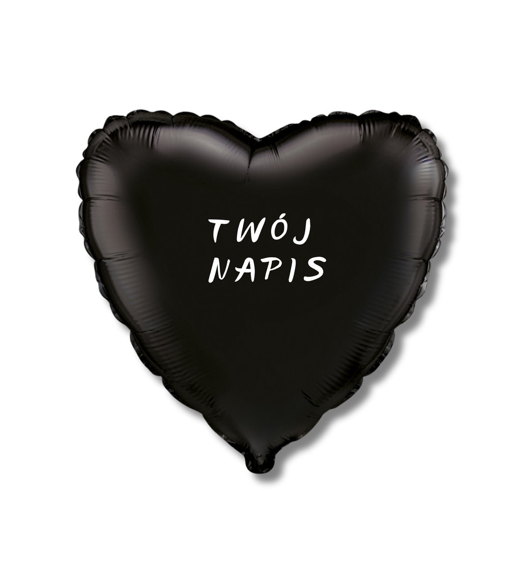 Balon z helem - Z twoim dowolnym napisem