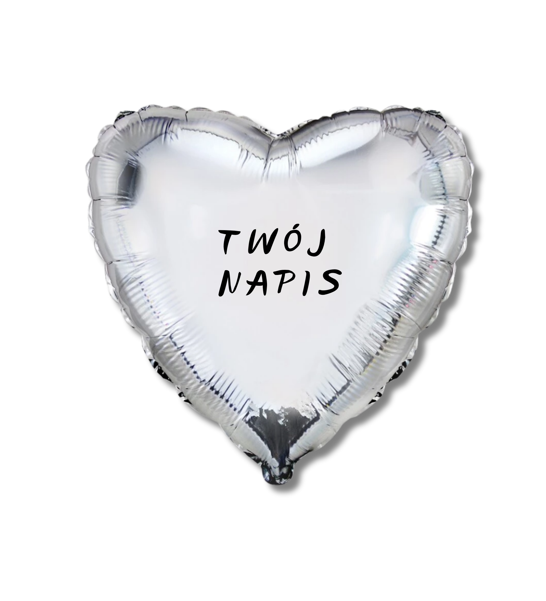 Balon z helem - Z twoim dowolnym napisem