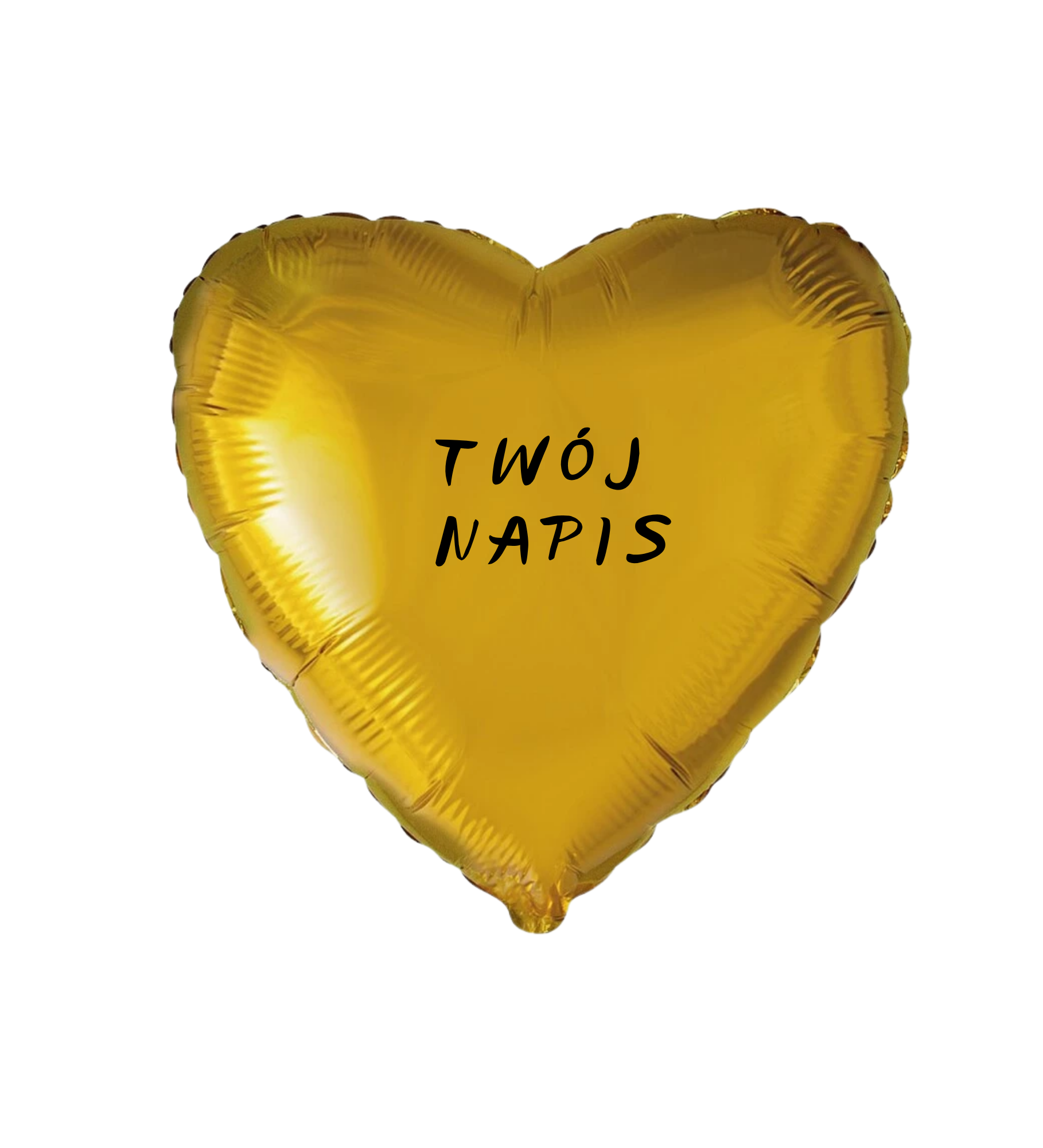 Balon z helem - Z twoim dowolnym napisem